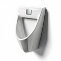 Urinal ceramic w kolorze białym do montażu na ścianie 40 x 25 x 60cm